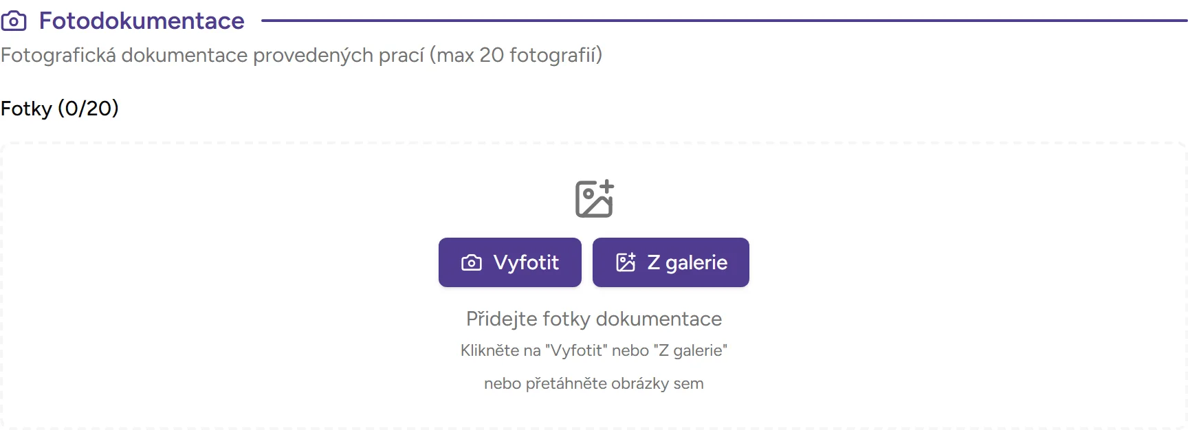 Fotodokumentace - desktop