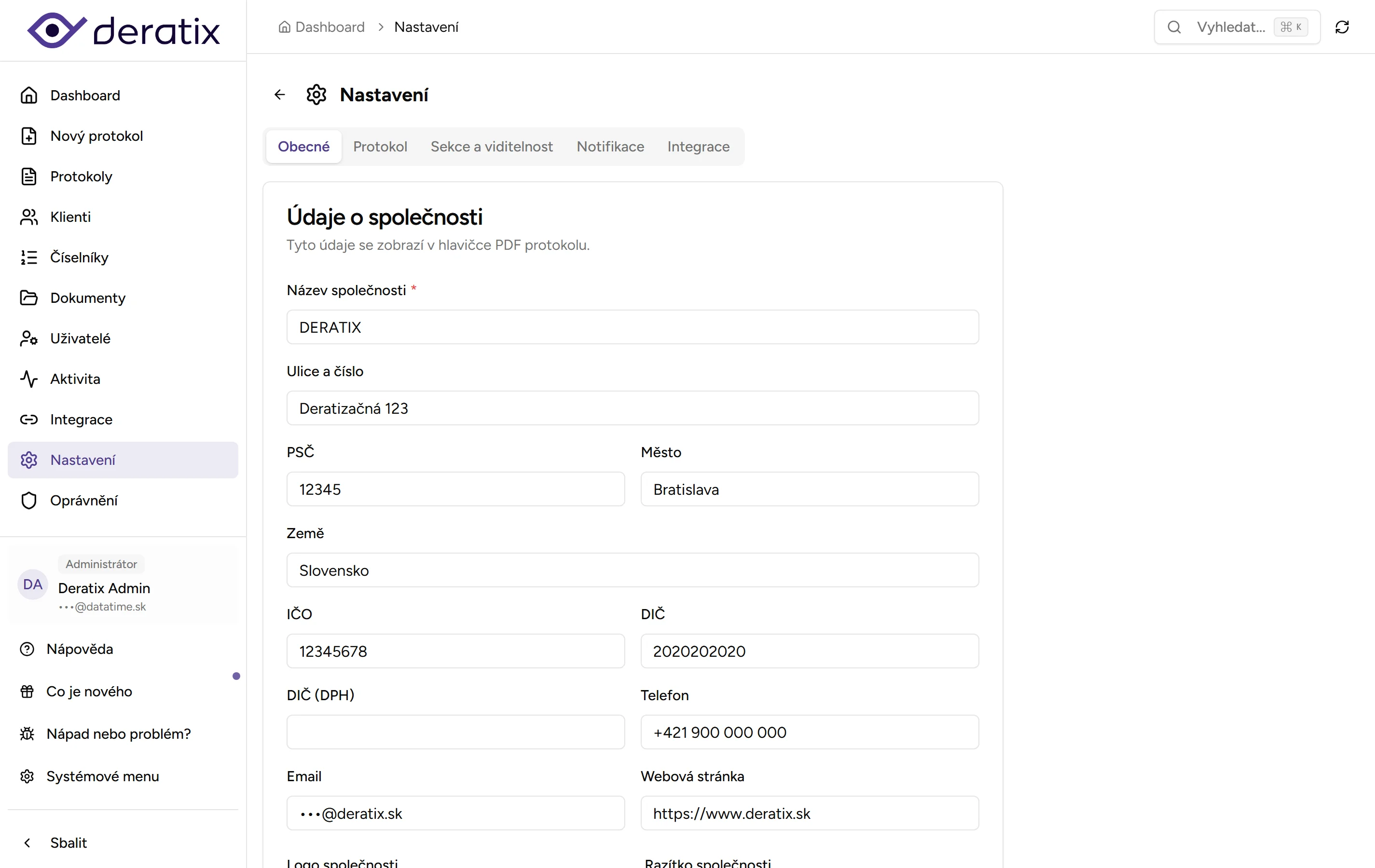 Váš firemní design - desktop