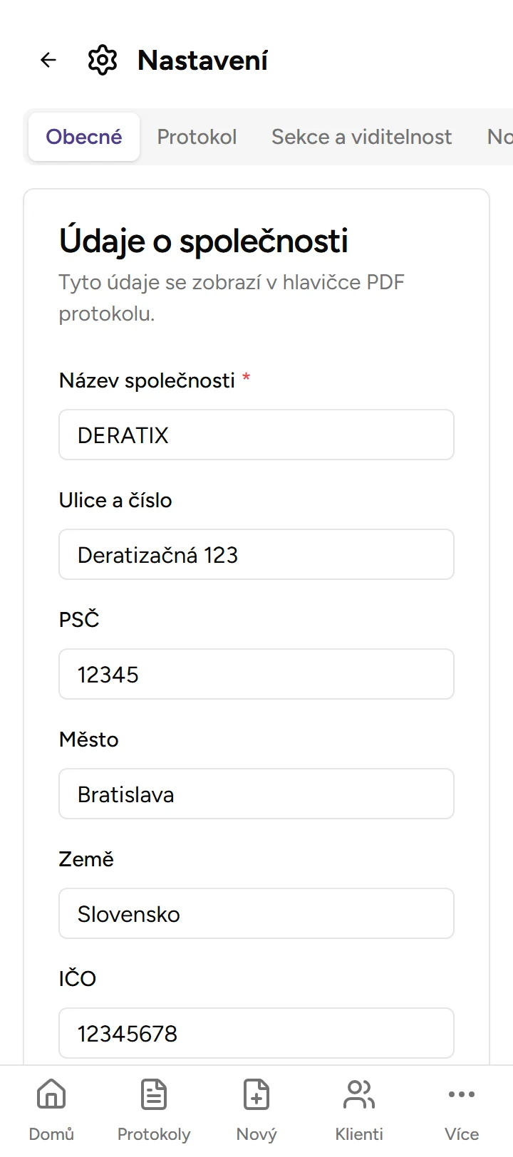 Váš firemní design - mobile