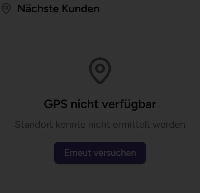 GPS-Geolokalisierung - mobile