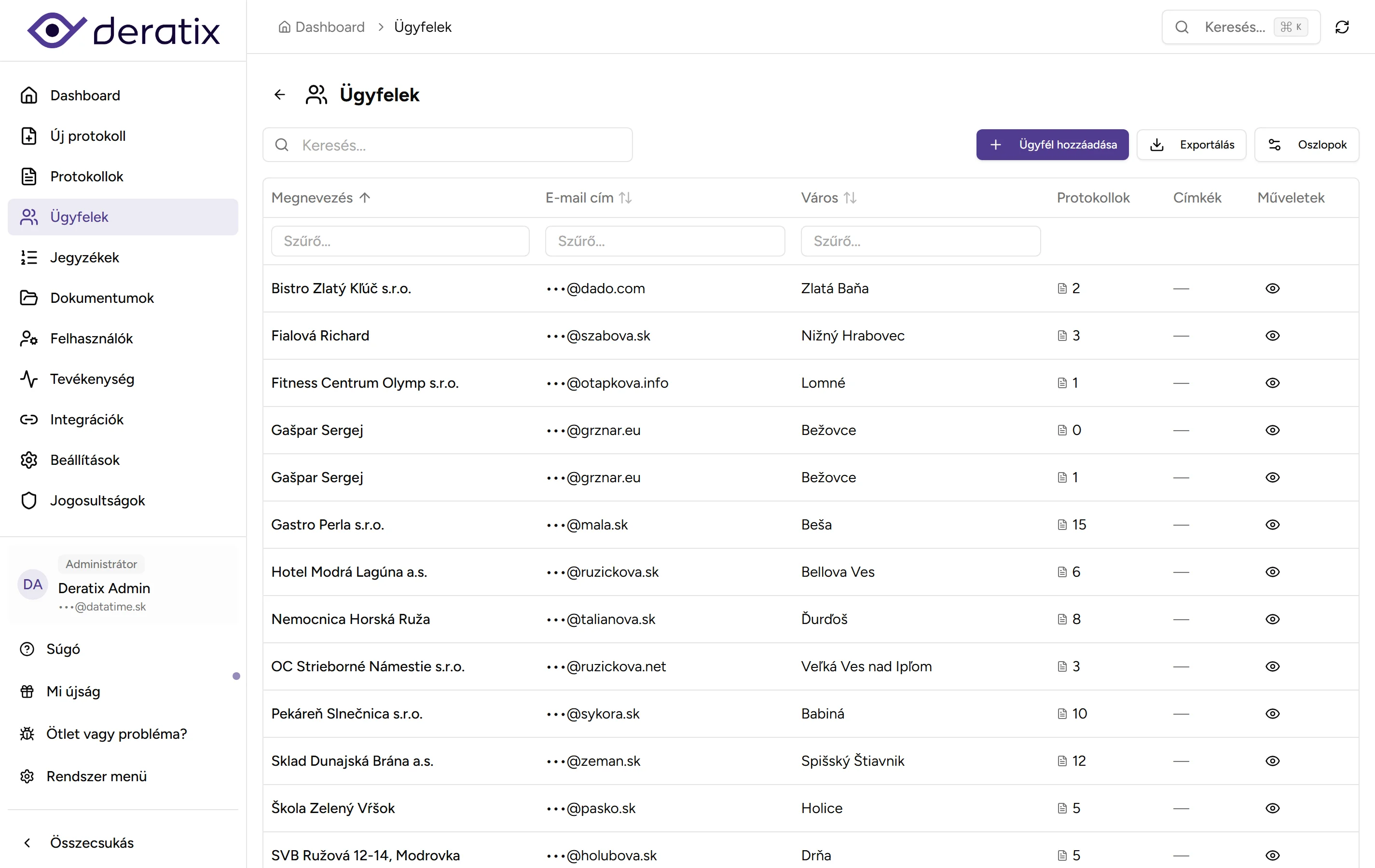 Az alkalmazás felismeri az ügyfelet a tartózkodási helye alapján