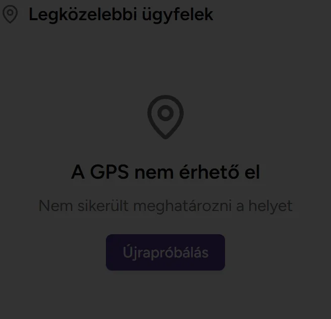 GPS geolokáció - mobile