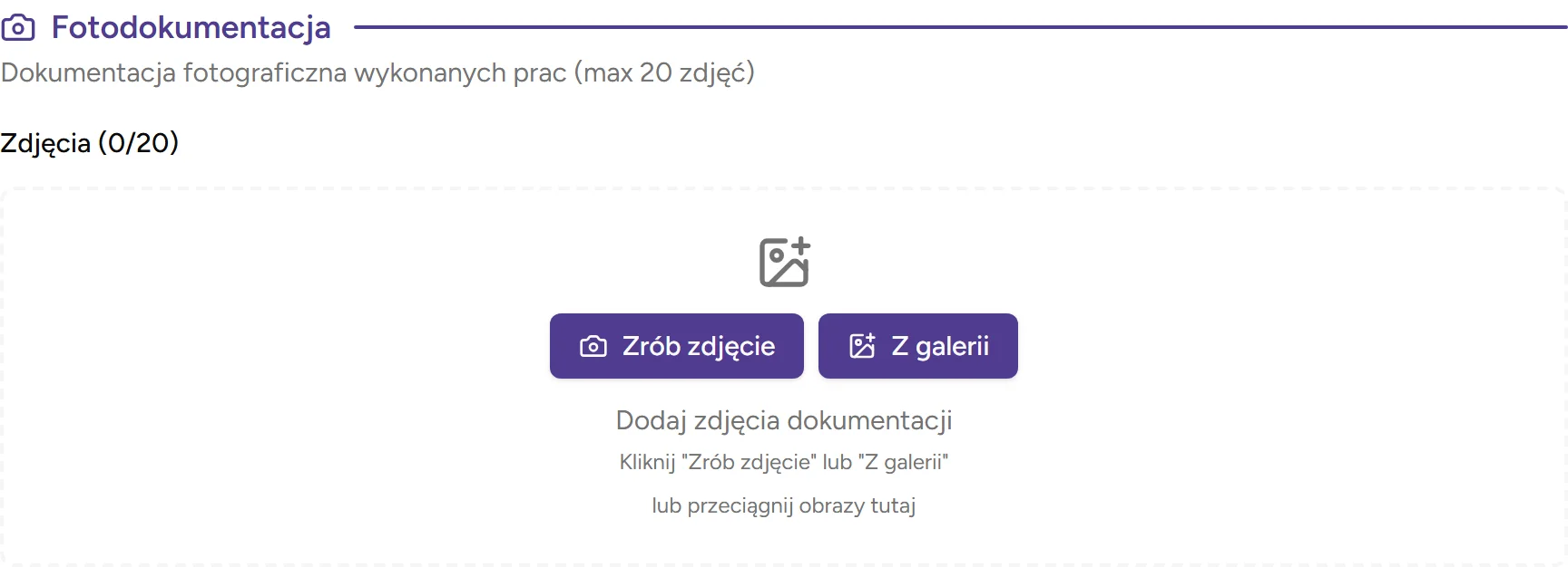 Dokumentacja fotograficzna - desktop