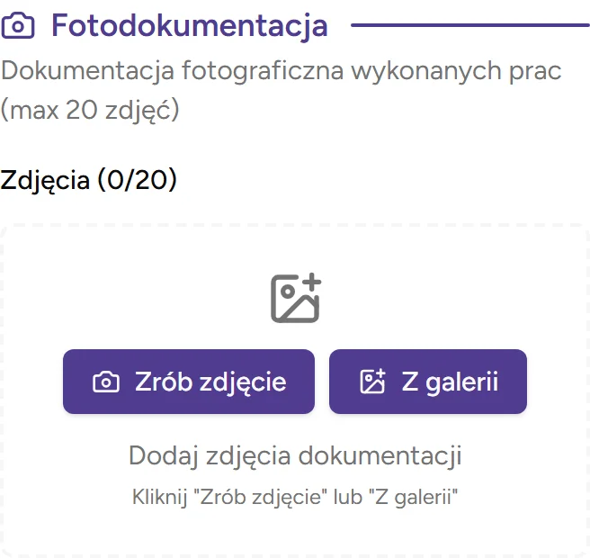 Dokumentacja fotograficzna - mobile